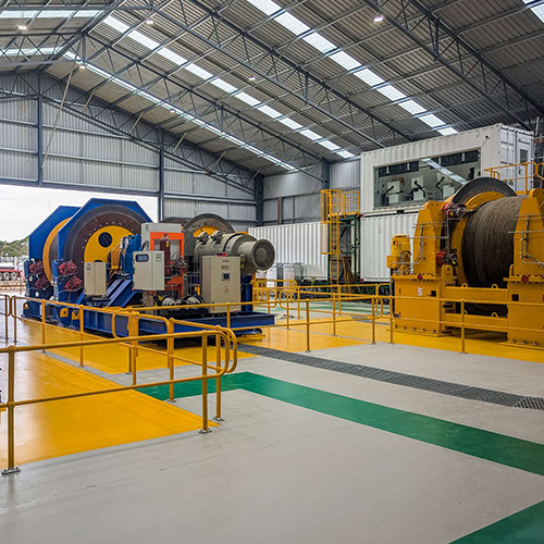 Image de project - mine Appin - conception et enregistrement de l'enrouleur